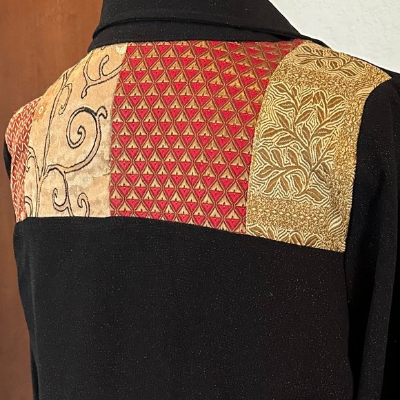 ALEX KIM Mixed Brocade Jacket - Medium - Picture 9 of 11